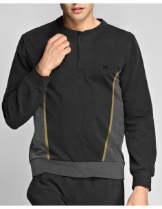 LIU JO PIGIAMA UOMO SERAFINO MANICA LUNGA E PANTALONE... 2