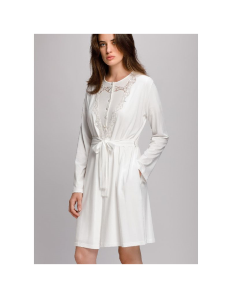 LIU JO VESTAGLIA DONNA DA CAMERA MANCIA LUNGA - BORDURE