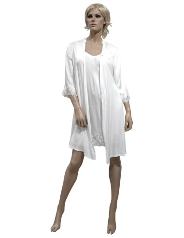 LIU JO COMPLETO LINGERIE DONNA VESTAGLIA E...