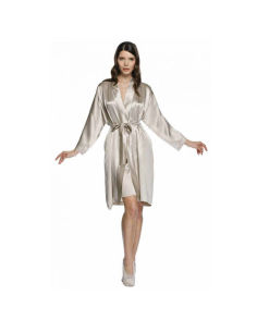 LIU JO COMPLETO PARURE SPOSA VESTAGLIA E SOTTOVESTE - SETA 2