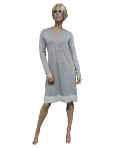 LIU JO CAMICIA DA NOTTE DONNA A SERAFINO CON PIZZO - VISCOSA 2